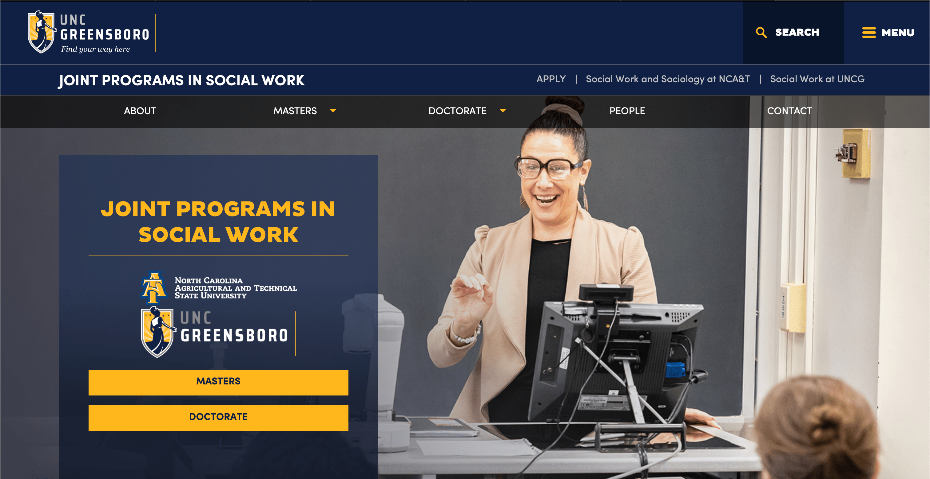 joint program of social work